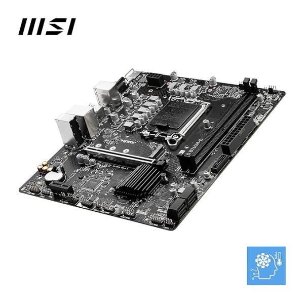 MSI PRO B760M-E DDR5 - CARTE MERE MICRO-ATX - DDR5 - PCIE 4.0 - LGA 1700 - BLACK – Image 4