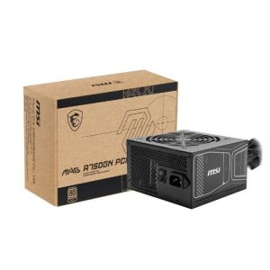 MSI MAG A750GN - ALIMENTATION PC ATX 750W - 80 PLUS GOLD - ATX 3.0 - VITESSE SMART - NOIR