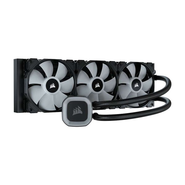 CORSAIR iCUE H150 RGB - WATERCOOLING AIO 360MM - 3 VENTILATEURS 120MM - RGB - NOIR – Image 3