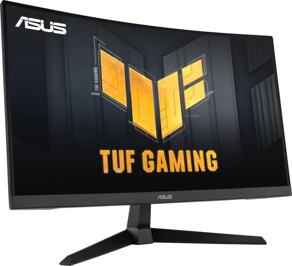 ECRAN ASUS TUF GAMING VG27VQ3B - 27" FHD - CURVED -180HZ FREESYNC -1MS - 90% DCI - HDMI/DP - BLACK – Image 2