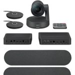 LOGITECH RALLY PLUS - KIT DE CONFERENCE CAMERA SYSTEM - 4K UHD - 2 Microphone - 2 Haut Parleur -