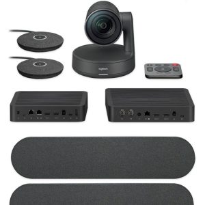 LOGITECH RALLY PLUS - KIT DE CONFERENCE CAMERA SYSTEM - 4K UHD - 2 Microphone - 2 Haut Parleur -