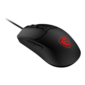 MSI FORGE GM100 - SOURIS GAMING FILAIRE - 6 BOUTONS - 3200 DPI - LED ROUGE - ERGONOMIQUE - NOIR