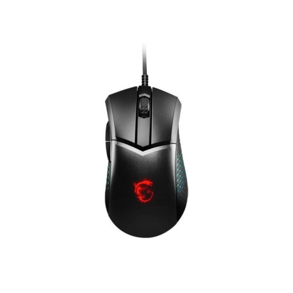 MSI CLUTCH GM51 LIGHTWEIGHT - SOURIS GAMING - 8 BOUTONS - CAPTEUR 26 000 DPI - RGB - NOIR – Image 3