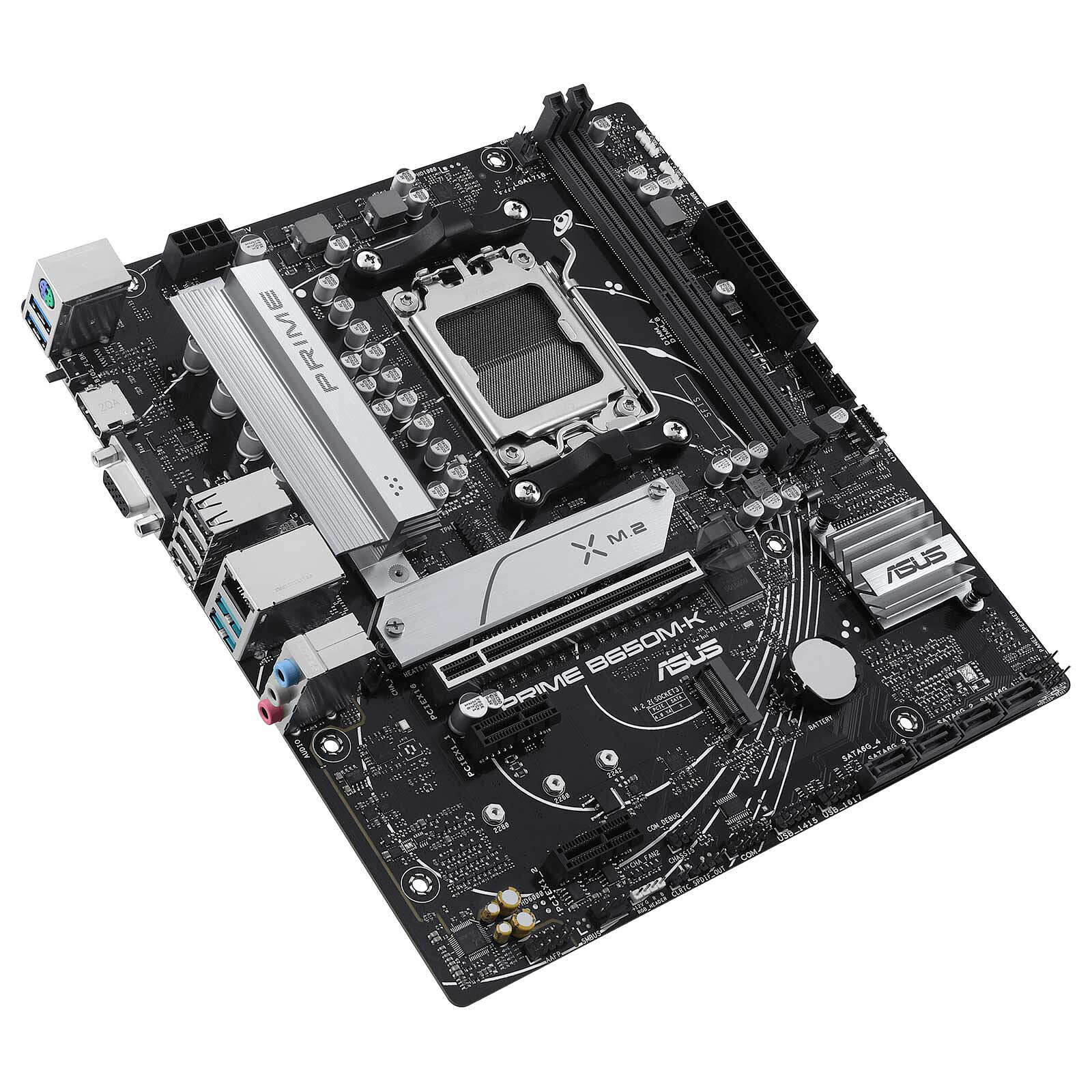 ASUS PRIME B650M-K – AM5 – Micro-ATX – DDR5 – PCIe 4.0 – HDMI/DP – USB 3.2 – Image 3