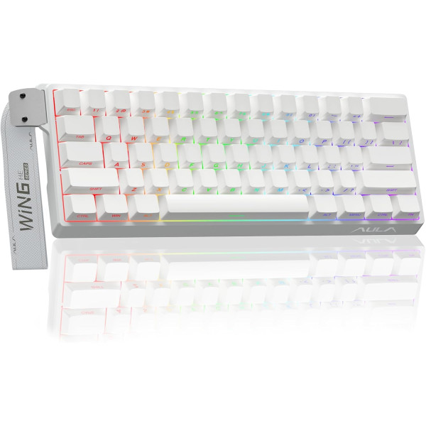 AULA WIN60 HE STANDARD - 60% MAGNETIC SWITCH - 8K POLLING RATE 0.02 RT - SIDE PRINTING - RVB CLAVIER – Image 3