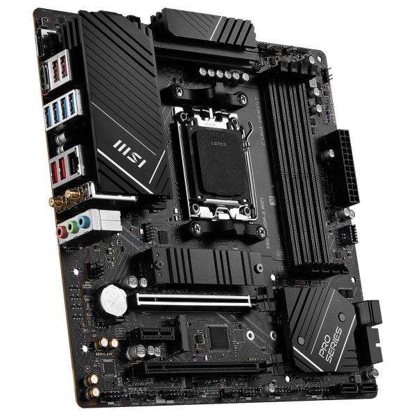 MSI PRO B650M-A WIFI - MICRO ATX AM5 - 4X DDR5 - M.2 PCIE 4.0 - PCIE 4.0 - LAN 2.5 GBE - WI-FI 6E – Image 3