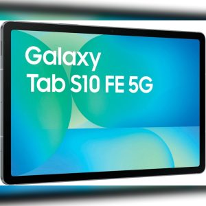 SAMSUNG GALAXY TAB S10 FE 5G - 8GO - 128 GO - 10,9″ LCD -13 MPXL + S PEN - WI-FI 6E - BLUETOOTH 5.3 - 8000 MAH