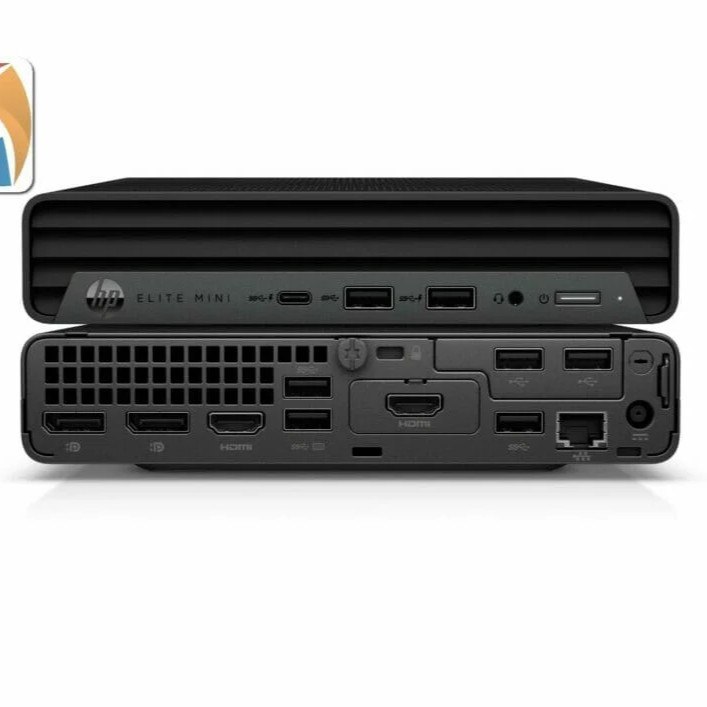HP ELITE MINI 800 G9 - DESKTOP PC - I5-14500T - 16 GO - 512 GO - TYPE-C - ETHERNET - WI-FI - BLACK – Image 4