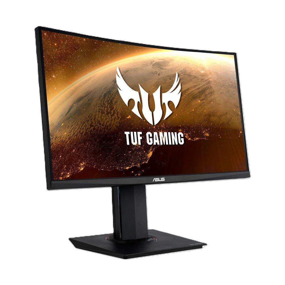 ECRAN ASUS TUF GAMING VG24VQER - 24" FHD CURVED - 180 HZ - 1MS - A-SYNC - ROTATIF - VESA - BLACK – Image 2