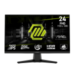ECRAN MSI MAG 242F - 24" FHD - 200HZ - 0.5MS - RAPID IPS - ADAPTIVE-SYNC - 300 NITS - VESA - BLACK