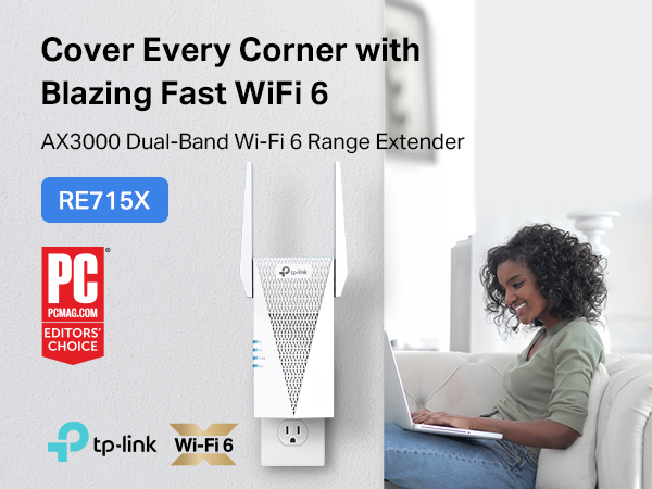 TP-Link RE715X – Extendeur / Amplificateur Wi-Fi 6 AX3000 – Image 3