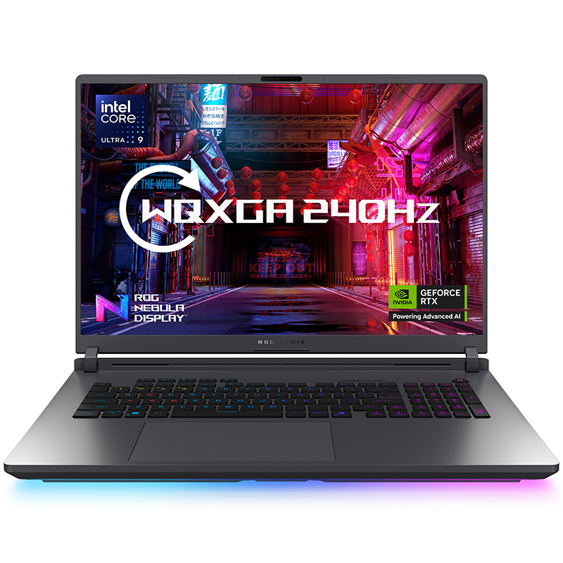 ASUS ROG STRIX G18 - ULTRA 9 275HX -32GO -1TO SSD - 18" 2.5K WQXGA 240HZ - RÉTROÉCLAIRÉ -RTX 5070 8G