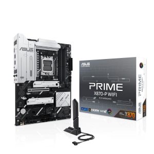ASUS PRIME X870-P WIFI - SOCKET AM5 X870 - 4xDDR5 - M.2 PCIE 5.0 - LAN 2.5 - WI-FI 7 - BLUETOOTH 5.4