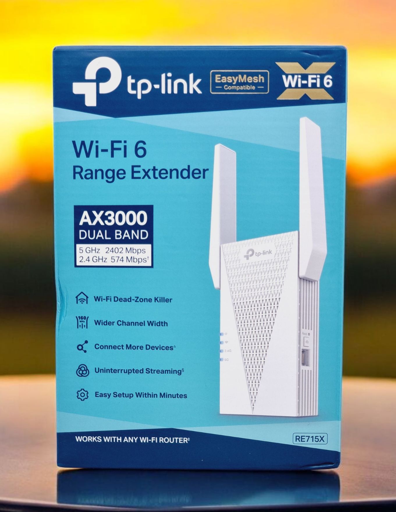 TP-Link RE715X – Extendeur / Amplificateur Wi-Fi 6 AX3000