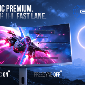 ECRAN MATOS ORBIT MSG340 - 34" DALL VA - ULTRA FAST - CURVED - 1MS - AMD FREESYNC - RGB LED - BLACK