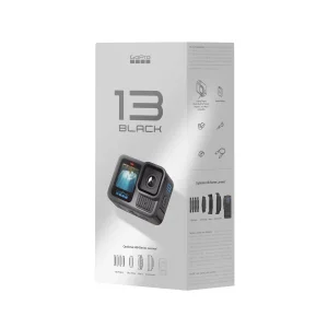 GOPRO HERO 13 BLACK 5.3K - 27.13 MP - WI-FI - BLUETOOTH - SMOOTH 6.0 - RALENTI 8X -2 ECRAN - ÉTANCHE
