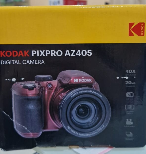 KODAK PIXPRO AZ405 - APPAREIL PHOTO NUMÉRIQUE FHD - 20 MPXL - 24 MM - 4 PILES AA - SD/SDHC - BLACK