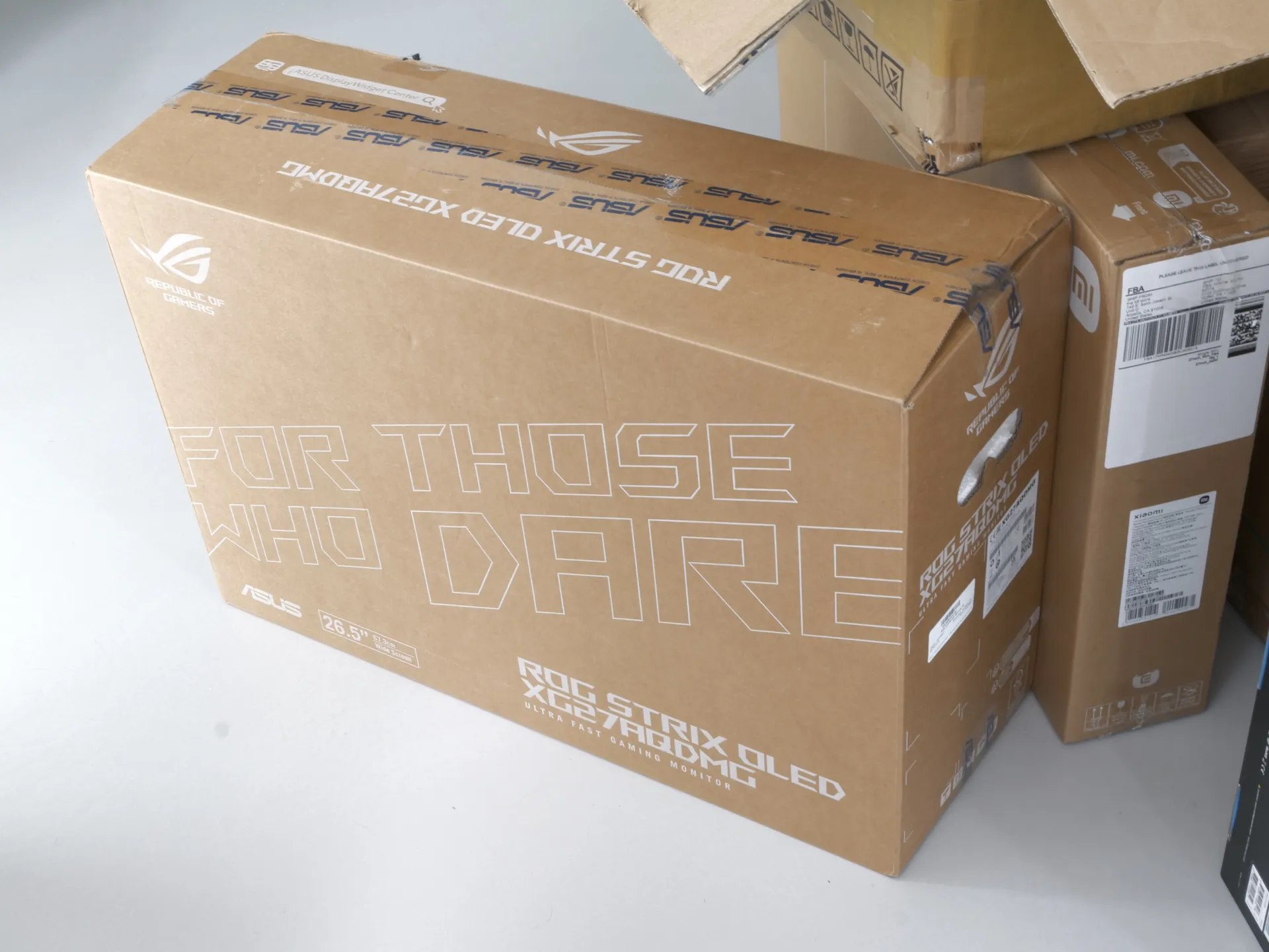 ASUS ROG STRIX XG27AQDMG - 27" OLED - 2.5K -240HZ - 0.03 MS - 16/9 - G-SYNC - VESA - DP/HDMI -BLACK – Image 2