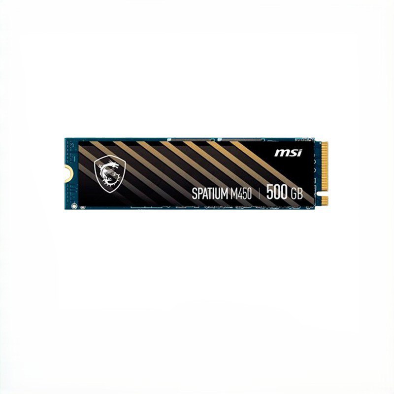 SSD MSI SPATIUM M450 500GO - M.2 NVME GEN4 - 3600 MB/S - TRIM & S.M.A.R.T - BLACK – Image 4