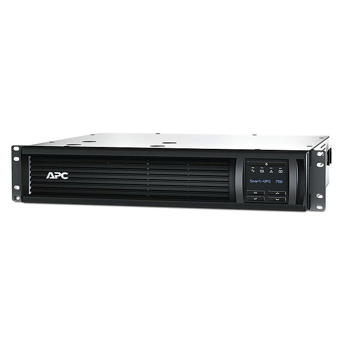 ONDULEUR APC SMART-UPS 750VA - ONDULEUR RACKABLE - 230V - USB - SÉRIE SMARTSLOT - RACK 2U - BLACK – Image 2