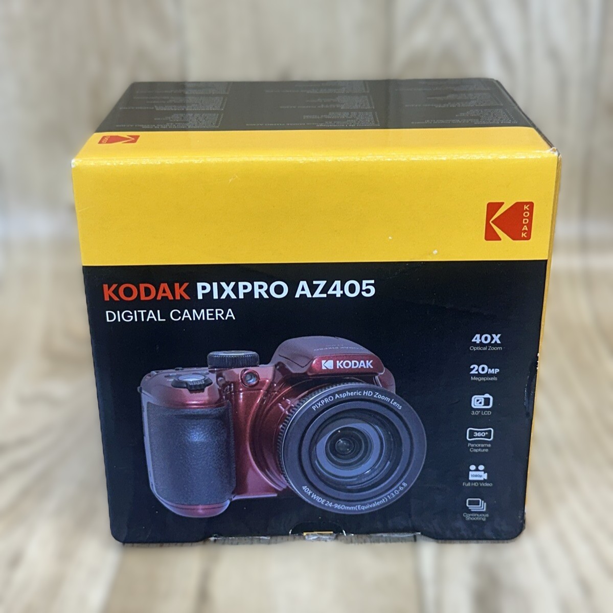 KODAK PIXPRO AZ405 - APPAREIL PHOTO NUMÉRIQUE FHD - 20 MPXL - 24 MM - 4 PILES AA - SD/SDHC - BLACK – Image 2