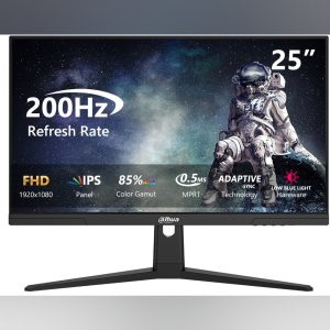 ECRAN GAMING DAHUA LM25-E231BN - 200HZ 25" - DALL IPS - FHD - VESA - RGB - ADAPTIVE SYNC - BLACK