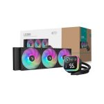 DEEPCOOL LQ360 - WATERCOOLING AIO 360MM - NTEL & AMD - ARGB - ÉCRAN LCD - ANTILEAK - 3400RPM - BLACK