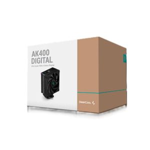 DEEPCOOL AK400 DIGITAL - AIRCOOLING 120 MM - INTEL & AMD - ARGB - 220W - ÉCRAN LCD - SILENCE - BLACK