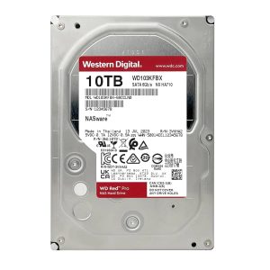 WD RED PRO NAS WARE 10TB - DISQUE DUR HDD 3.5" - 7200 RPM - SATA 6 GB/S - 512MB CACHE - WD103KFBX