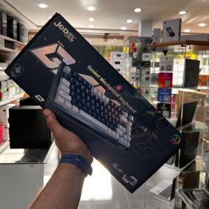 JEDEL KL-81 – CLAVIER GAMING MÉCANIQUE FILAIRE – BLEU SWITCH – RGB LIGHTING – ANTI-GHOSTING – 75% – HOT-SWAPPABLE – QWERTY