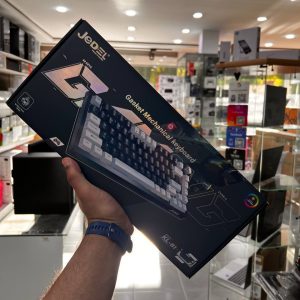 JEDEL KL-81 – CLAVIER GAMING MÉCANIQUE FILAIRE – RED SWITCH – RGB LIGHTING – ANTI-GHOSTING – 75% – HOT-SWAPPABLE – QWERTY