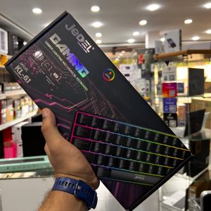 JEDEL KL-160 – CLAVIER GAMING MÉCANIQUE FILAIRE – BLUE SWITCH – RGB LIGHTING – ANTI-GHOSTING – 90% – QWERTY