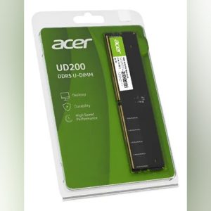 ACER UD200 RAM DESKTOP – 32GB – DDR5 – 5600 MHz – UDIMM – 1.1V – BLACK