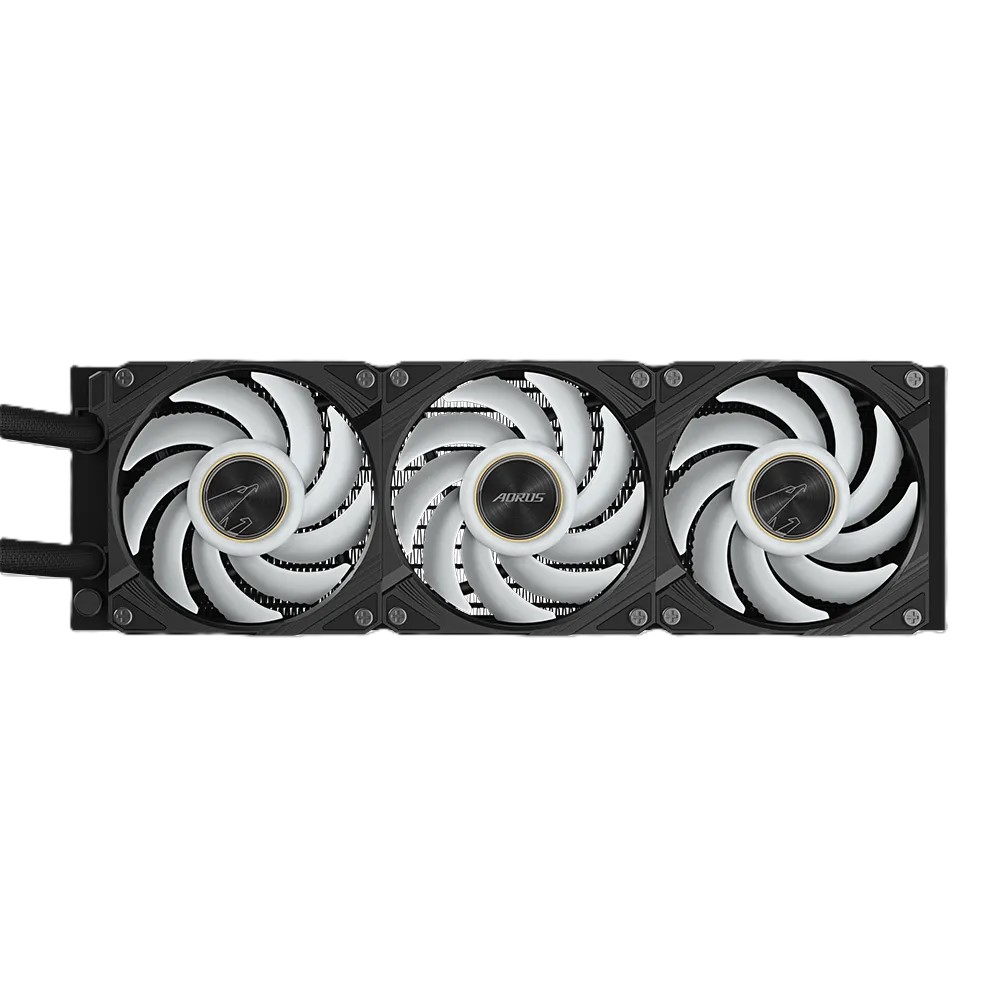 GIGABYTE AORUS WATERFORCE X II 360 - WATERCOOLING ULTRA PERFORMANCE - LCD - 360 MM - RGB - BLACK – Image 6