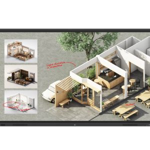 LG CREATEBOARD 86TR3DQ-B - ÉCRAN INTERACTIF 86" 4K -DIGITAL SIGNAGE - TACTILE -WIFI -BLUETOOTH- RJ45