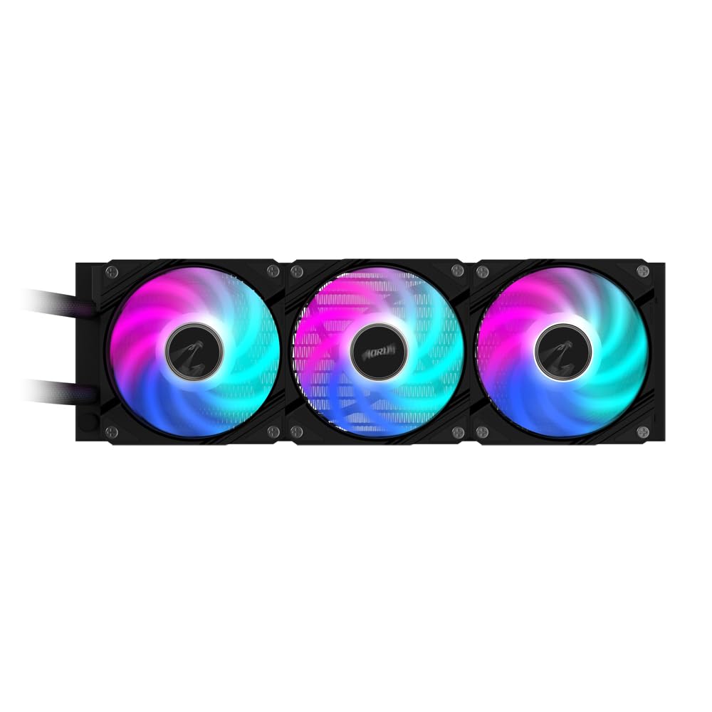 GIGABYTE AORUS WATERFORCE II 360 - WATERCOOLING AIO CPU - 360 MM - INTEL & AMD - RGB - BLACK – Image 5
