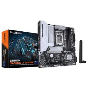 GIGABYTE B860M GAMING X WIFI 6E - CARTE MÈRE MICRO ATX - SOCKET INTEL 1851 - 4x DDR5 - 2xM.2 -BLACK