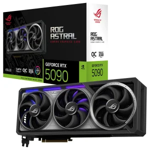 ASUS ROG ASTRAL GEFORCE RTX 5090 OC - 32GO GDDR7 8K - DLSS 4 - FRAME GENERATION IA - RGB - BLACK