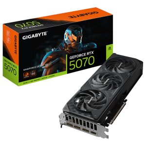 GIGABYTE GEFORCE RTX 5070 WINDFORCE OC SFF - 12GB GDDR7 4K - DLSS 4 - RAY TRACING - PCIE 4.0 -BLACK