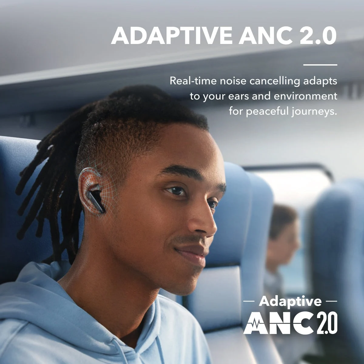 SOUNDCORE BY ANKER LIBERTY 4 NC - TRUE WIRELESS ANC EARBUDS - BLUETOOTH - IOS /ANDROID - BLACK – Image 2