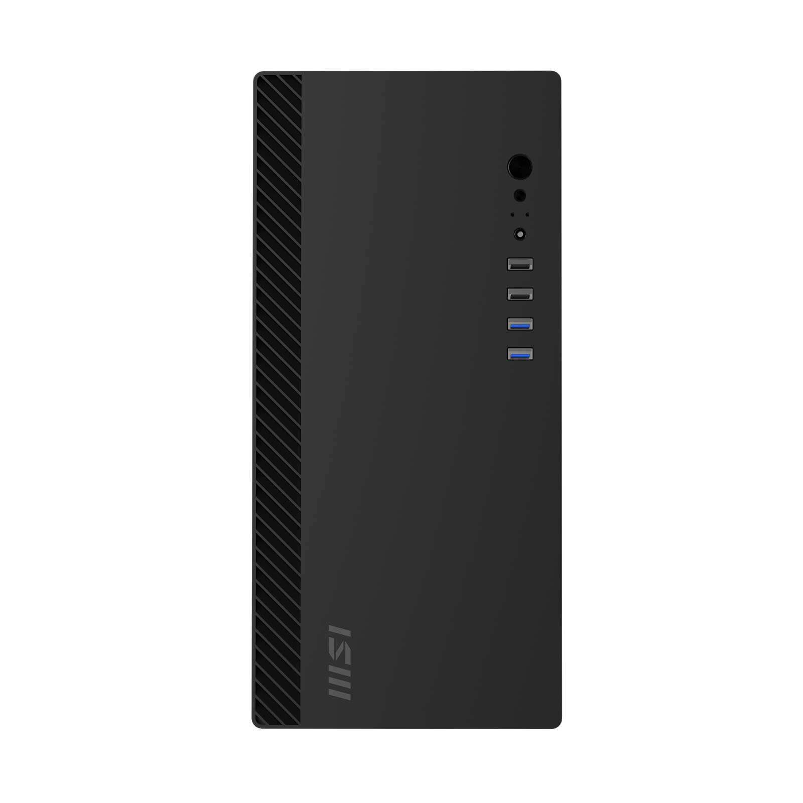 MSI PRO SHIELD M100P - BOITIER PC GAMING MICRO-ATX - AIRFLOW - ACIER PANNEAU LATÉRAL - BLACK – Image 4