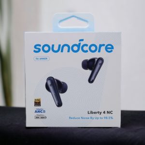 SOUNDCORE BY ANKER LIBERTY 4 NC - TRUE WIRELESS ANC EARBUDS - BLUETOOTH - IOS /ANDROID - BLACK