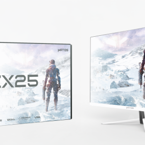 ECRAN MATOS ZX25 - GAMING 120HZ FHD - FAST IPS - 1MS - PC & CONSOLE - G-SYNC - VRR & ALLM - BLACK