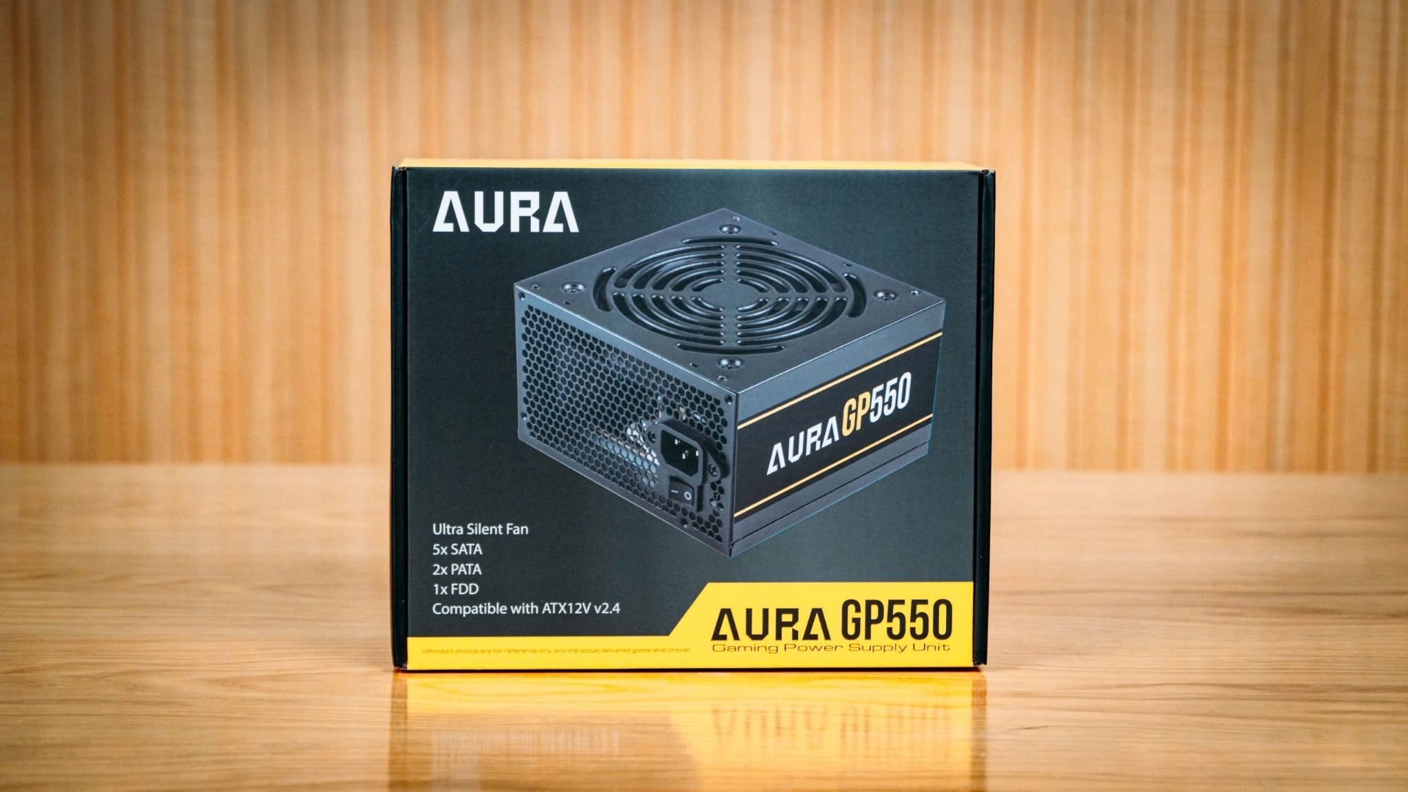 GAMDIAS AURA GP550 - ALIMENTATION 550W - ULTRA SILENCIEUSE - ATX STANDARD - HIGH EFFICIENCY - BLACK – Image 4