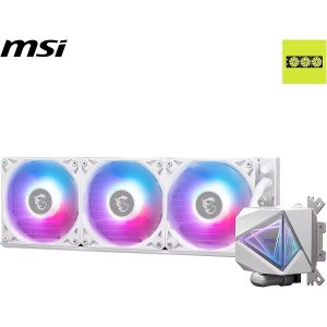 MSI MAG CORELIQUID I360 - WATERCOOLING 360MM - 3 X FANS ARGB - PERFORMANCE - INTEL & AMD - WHITE