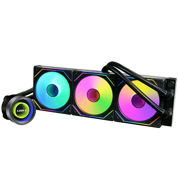 LIAN LI GALAHAD II TRINITY SL-INFINITY 360 - WATERCOOLING 360MM - ARGB - LCD - INTEL & AMD - BLACK