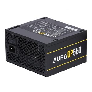 GAMDIAS AURA GP550 - ALIMENTATION 550W - ULTRA SILENCIEUSE - ATX STANDARD - HIGH EFFICIENCY - BLACK