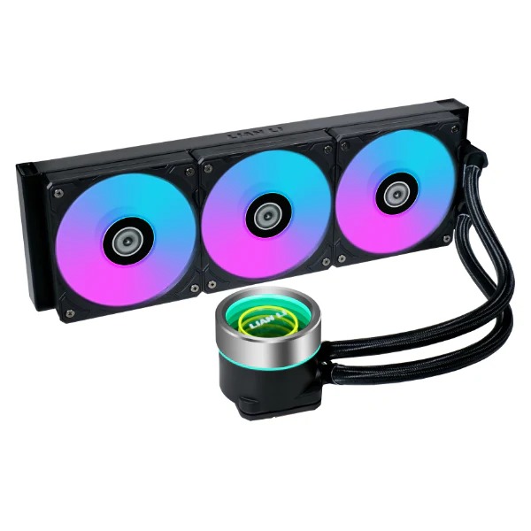 LIAN LI GALAHAD II TRINITY SL-INFINITY 360 - WATERCOOLING 360MM - ARGB - LCD - INTEL & AMD - BLACK – Image 2