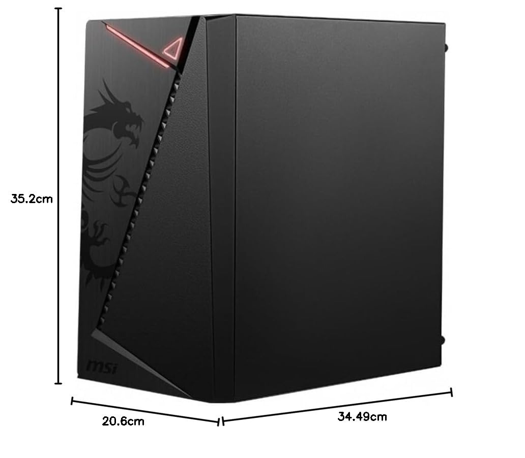 MSI MAG SHIELD M301 - BOITIER PC GAMING - MICRO ATX - USB 3.0 - AIRFLOW - ACIER PANNEAU - BLACK – Image 3